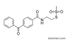 Molecular Structure of 887352-65-0 (Benzophenone-4-carboxamidoethyl methanethiosulfonate)